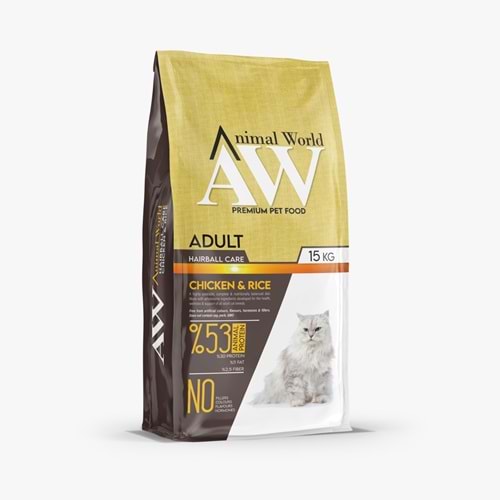 AW ADULT CAT CHİCKEN & RİCE 15 KG