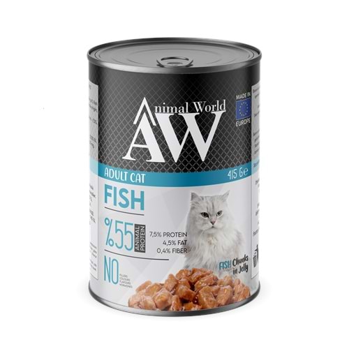 AW ADULT CAT FİSH 400 GR